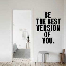 Creative English Alphabet Variety Series Bedroom Living Room Decoration Flat Waterproof Pvc Wall Stickers (Option: L)