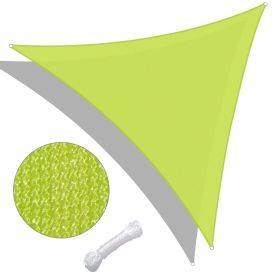 28' x 28' x 28' Triangle Sun Shade Sail/ Fruit Green (Warehouse: LA01)