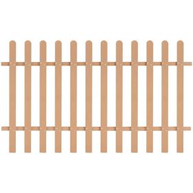Picket Fence WPC 78.7"x47.2" (Color: Brown)